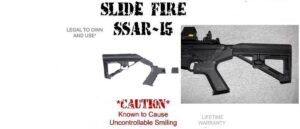 Slide Fire SSAR-15 Bump Fire Stock